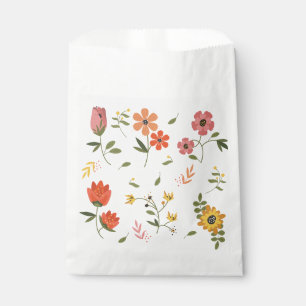 Sachets En Papier collection de fleurs