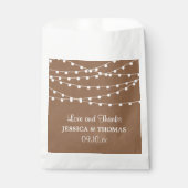 Sachets En Papier Collection de Mariages Rustic Kraft (Devant)