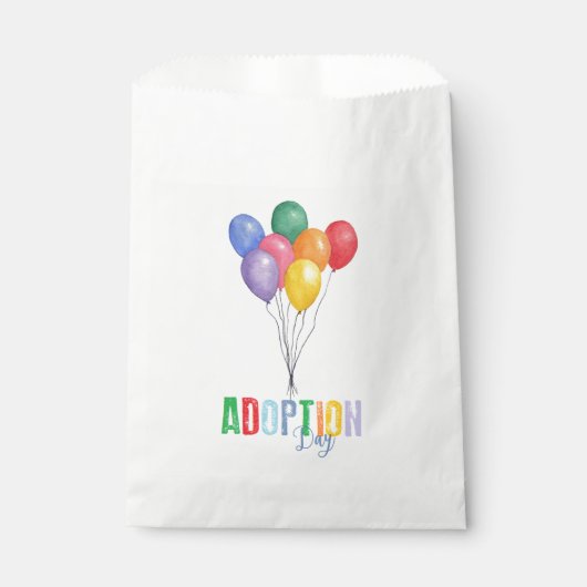Sachets En Papier Collection de parties d'adoption (Devant)