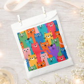 Sachets En Papier Colorful cats (Coupé)