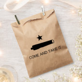Sachets En Papier Come & Take It ! Flag de Texas State (Coupé)