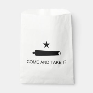 Sachets En Papier Come & Take It ! Flag de Texas State