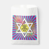 Sachets En Papier Comics Comic Book Bar Mitzvah Star de David (Devant)
