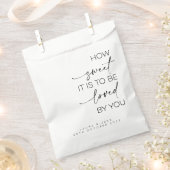 Sachets En Papier Comme Il Est Doux D'Être Aimé Par Vous Favoriser L (Coupé)