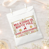 Sachets En Papier Compagnie de lait et de biscuits du pôle Nord (Coupé)