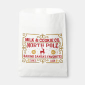 Sachets En Papier Compagnie de lait et de biscuits du pôle Nord (Devant)