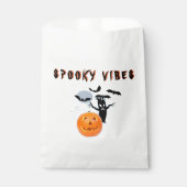 Sachets En Papier Conception de citrouille fantôme pour Halloween av (Devant)