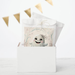 Sachets En Papier Conception Halloween d'ami fantomatique adorable