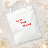 Sachets En Papier Conception minimale d'amour vous plus (Coupé)
