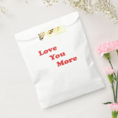 Sachets En Papier Conception minimale d'amour vous plus (Scellé)