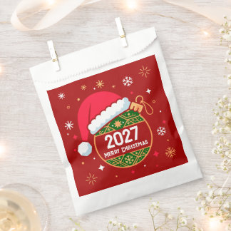 Sachets En Papier Conception personnalisée de Noël et du Nouvel An 2