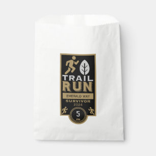 Sachets En Papier Concours de course de coureur de piste