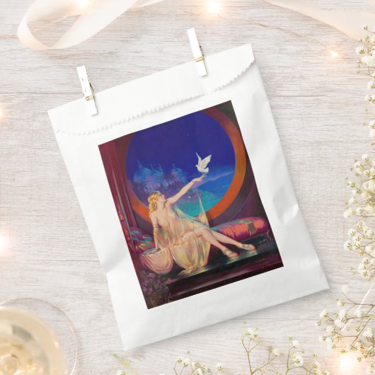 Sachets En Papier Concubine de Sultana le sultan arabe 1925 (Coupé)