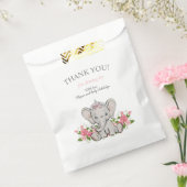 Sachets En Papier Conduite Par Elephant Baby Girl Douche (Scellé)