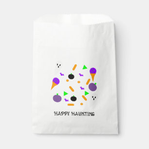 Sachets En Papier Confettis à thème Halloween Sprinkles Fantôme Néon
