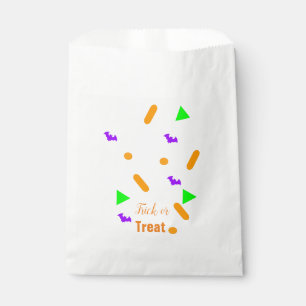 Sachets En Papier Confettis Paillettes d'Halloween   Néon