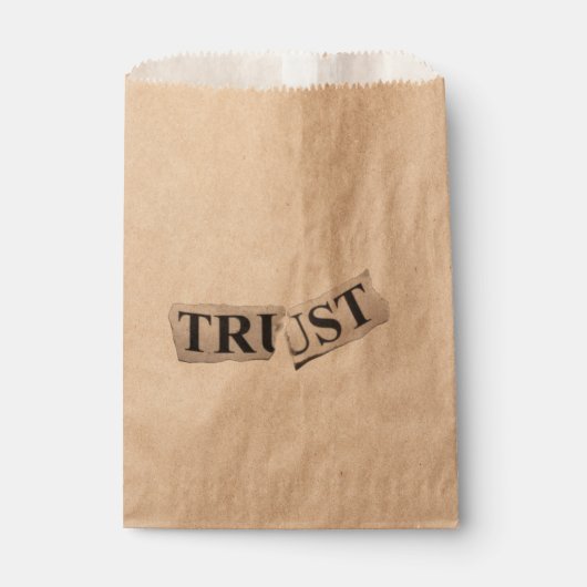 Sachets En Papier Confiance (Devant)