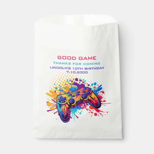 Sachets En Papier Contrôleur de jeu vidéo Niveau supérieur (Devant)