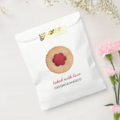 Sachets En Papier COOKIE aquarelle illustrée Biscuit de fête (Scellé)