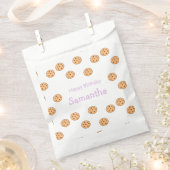 Sachets En Papier Cookies à puce chocolat blanc anniversaire (Coupé)