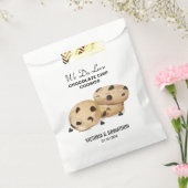 Sachets En Papier Cookies à puces de chocolat Merci | Traitement Mar (Scellé)