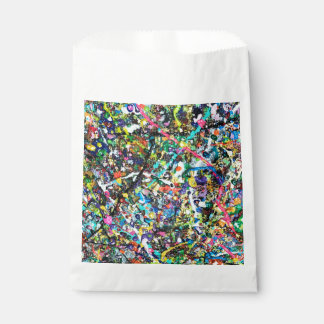 Sachets En Papier Cool coloré Abstrait peinture Motif