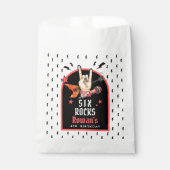 Sachets En Papier Cool Punk Rockstar Any Age Birthday (Devant)