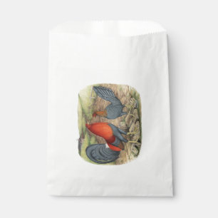 Sachets En Papier Coqs américains bleus rouges