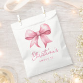 Sachets En Papier Coquette Bow rose Sweet 16 (Coupé)