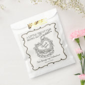 Sachets En Papier Coquette Coeur Coquette Beige Bow Valentins (Scellé)