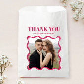 Sachets En Papier Coquette Curvy Ribbon Retro Mariage