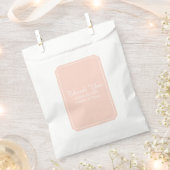 Sachets En Papier Corail Mariage Simplement Élégant (Coupé)