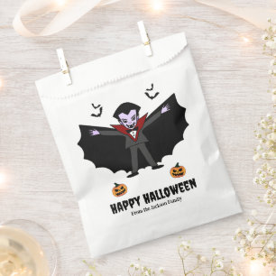 Sachets En Papier Costume d'Halloween éffrayante fête Dracula Vampir