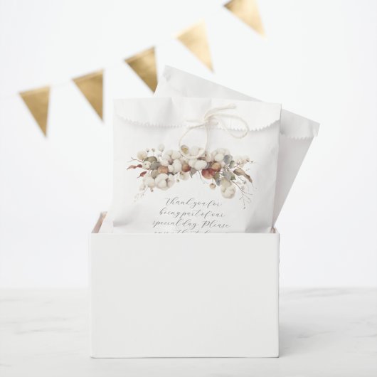 Sachets En Papier coton design cadeau sac mariage merci (Fête)