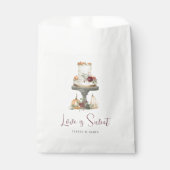 Sachets En Papier Couche d'automne gâteau "L'amour est doux" Personn (Devant)