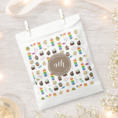 Sachets En Papier Couleur Rainbow Cake Sprinkles Anniversaire (Coupé)