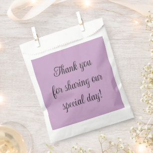 Sachets En Papier Couleur solide Lilac