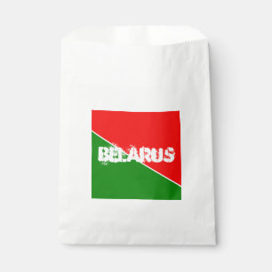 Sachets En Papier Couleurs du drapeau national biélorusse