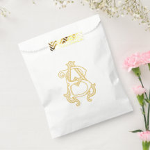 COULEURS ÉDITABLES AB Monogramme BA Logo Favoriser