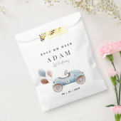 Sachets En Papier Course voiture Anniversaire Invitation, Fast un An (Scellé)