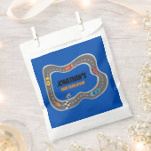 Sachets En Papier Course Voitures Racetrack Baby Boy Dedication (Coupé)