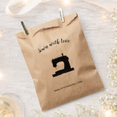 Sachets En Papier Cousu avec amour Coudre Machine Artisanat (Coupé)