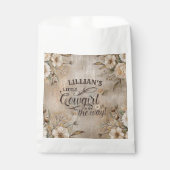 Sachets En Papier Cowgirl Boho Floral Western Script (Devant)