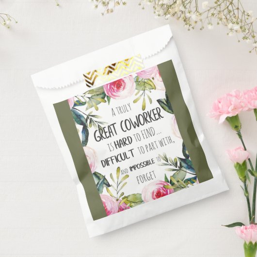 Sachets En Papier Coworker personnalisé Anniversaire Joyeux Noël (Scellé)