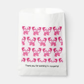 Sachets En Papier Crabes fête d'anniversaire Pink Sea Creator (Devant)