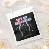 Sachets En Papier Crânes néon Halloween squelettes dansants Hallowei (Coupé)