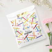 Sachets En Papier Crayons colorés Enfants Art fête d'anniversaire (Scellé)