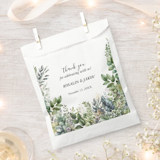 Sachets En Papier Create Your Own wedding (Coupé)