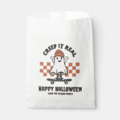 Sachets En Papier Creep it Real Skateboard Ghost Happy Halloween (Devant)