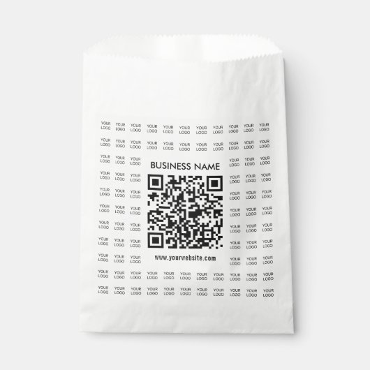 Sachets En Papier Créer instantanément un code QR scannable et un mo (Devant)